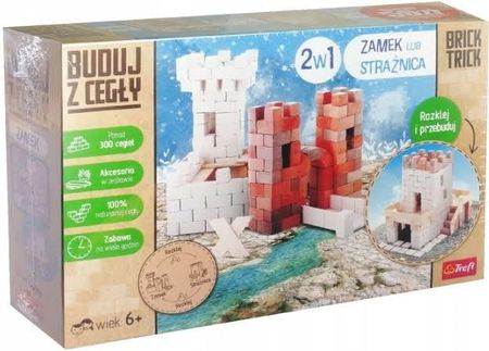 Trefl Brick Trick buduj z cegły  Zamek Strażnica 61373