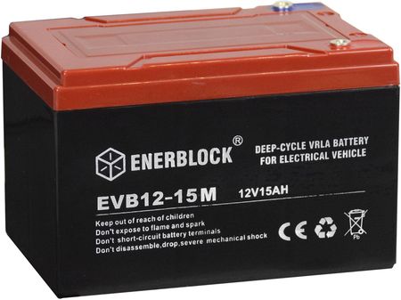 Enerblock GEL E-Bike EVB12-15 12V 15Ah