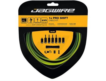 Jagwire 1X Pro Shift Linka Przerzutki Zestaw Yellow