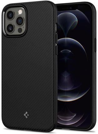 Spigen MAG ARMOR IPHONE 12/12 PRO MATTE BLACK - Etui na