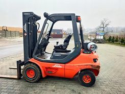 Zdjęcie Wózek widłowy LINDE H30T LPG TRIPLEX 4.80m 3000kg - Złoczew