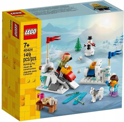 LEGO 40424 Zimowa bitwa na śnieżki