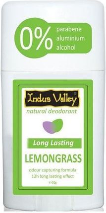 Indus Valley Dezodorant W Sztyfcie Trawa Cytrynowa Lemongrass Deodorant Stick 50G