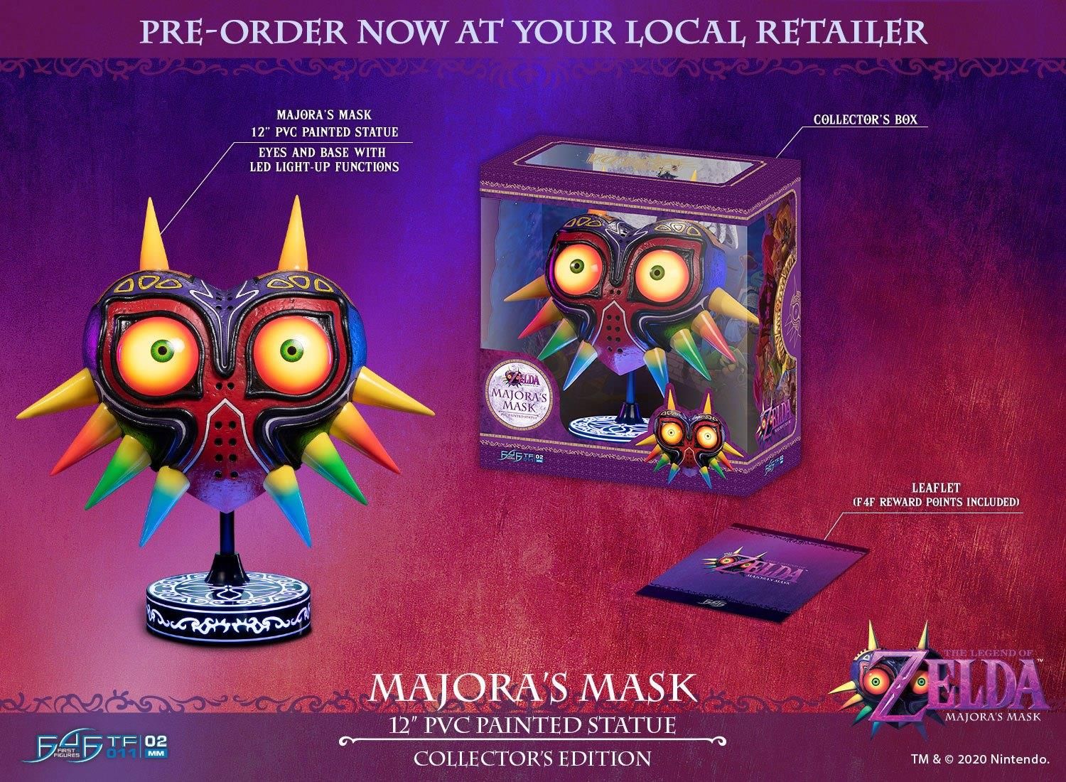 zelda majora's mask collector's edition n64