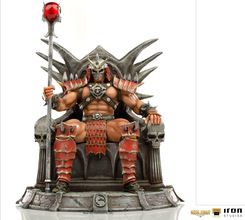 Zdjęcie Iron Studios Mortal Kombat Deluxe BDS Art Scale Statua 1/10 Shao Khan 25 cm - Barczewo