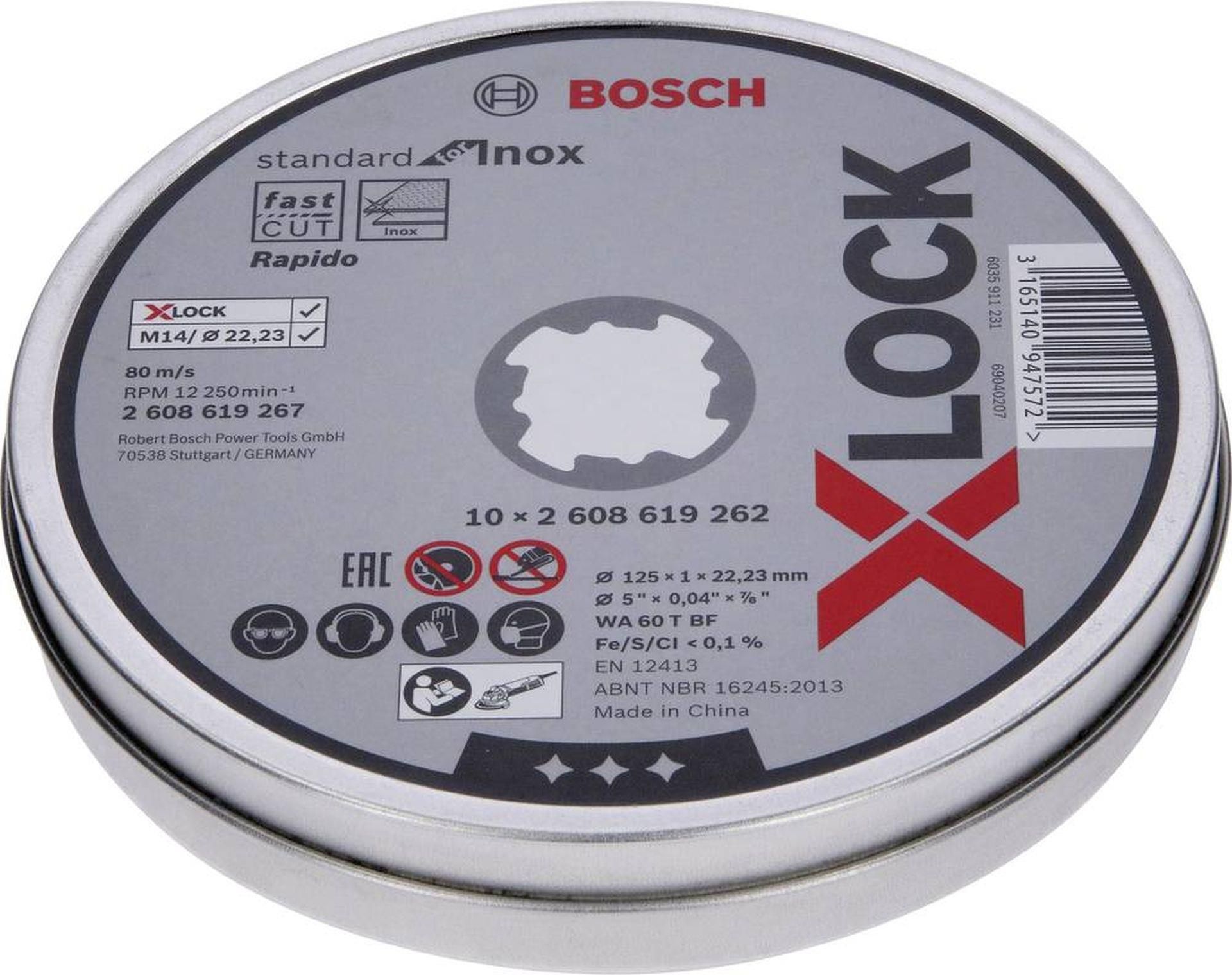 Tarcza Tn Ca Bosch Tarcza Tn Ca Standard For Inox Z Mocowaniem X Lock Opinie I Ceny