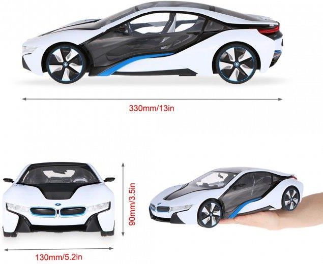 фото Автомобіль на радіокеруванні Rastar BMW i8 1:14 (71060 white)