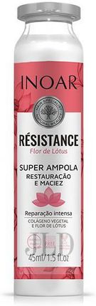 Inoar Resistance Lotus ampułka do włosów osłabionych 45ml