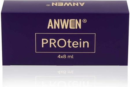 Anwen Protein Kuracja Proteinowa Do Włosów W Ampułkach, 4 X 8Ml