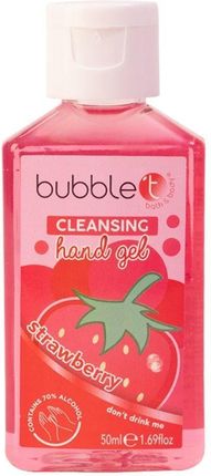 Bubble T Strawberry Cleansing Hand Gel Żel Antybakteryjny Truskawka