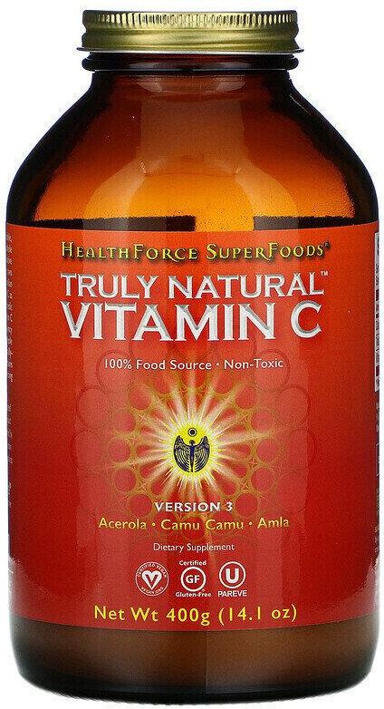 Healthforce Truly Natural Vitamin C 400 G Opinie I Ceny Na Ceneopl