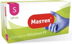 Zdjęcie Master Rękawice Rękawiczki Nitrylowe Niebieskie A'100 S - Dąbrowa Górnicza