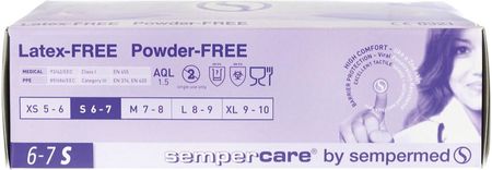 Sempercare Skin 2-Xl / 180Szt Rękawice Diagnostyczne Nitrylowe Bezpudrowe 200Szt 