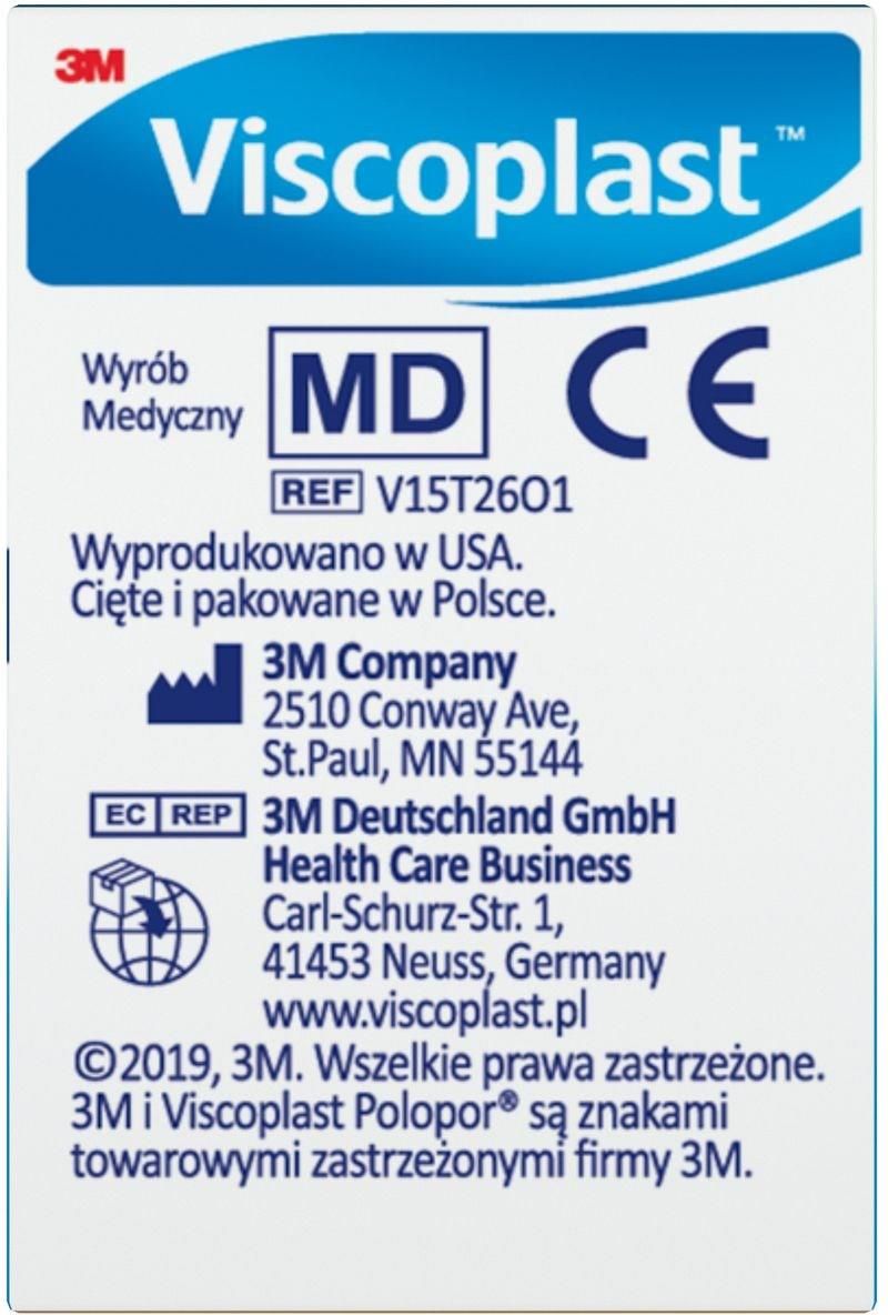 Viscoplast Polopor przylepiec 5 m x 25 mm rolka 1 szt - zdjęcie 5 Viscoplast Polopor przylepiec 5 m x 25 mm rolka 1 szt