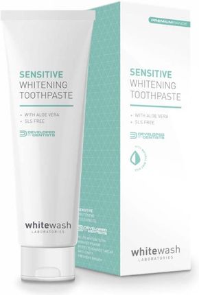 Whitewash Premium Range Sensitive Whitening Toothpaste Wybielająca Pasta Do Zębów Wrażliwych 75Ml