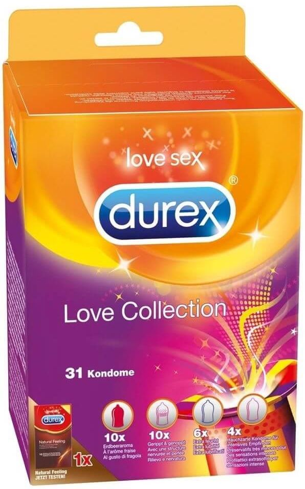 Durex Love Sex Prezerwatywy Lateksowe Mix 31szt Ceneo Pl