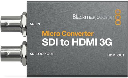 Blackmagic Design Micro Converter Sdi To Hdmi 3G (CONVCMICSH03G)