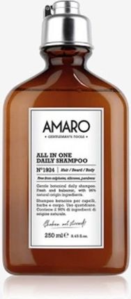 Farmavita Amaro All In One Daily Shampoo szampon  Nr 1924 Hair-Beard-Body 250ml