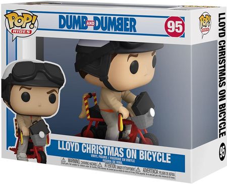 Funko Pop Głupi I Głupszy Lloyd Christmas On Bicycle (Pop Rides) Vinyl Figure 95 Pop