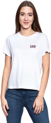 Lee Logo Tee White White L41Whc14