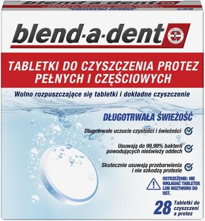 Blend-A-Med Blend A Dent Tabletki Czyszczenia Do Protez 28Szt.