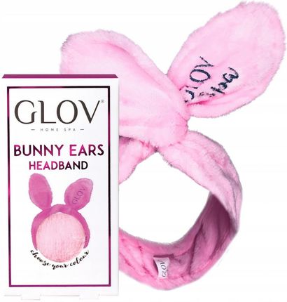 Glov Opaska Na Włosy Bunny Ears Pink