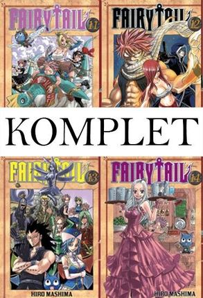 Fairy Tail Tomy 11-20 Komplet Pl Nowe Mangi