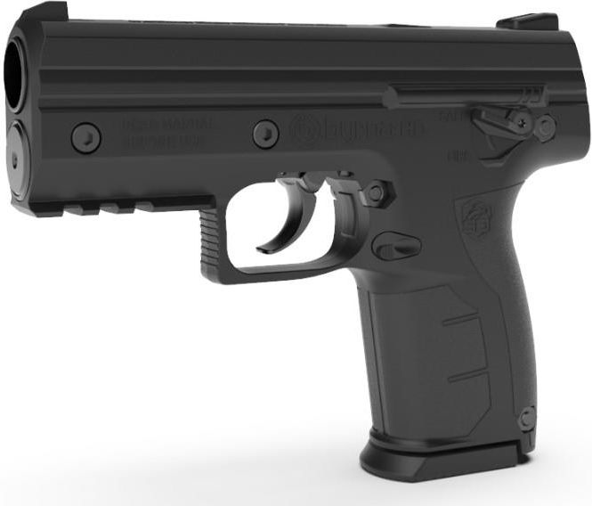 Byrna Pistolet Na Kule Gumowe I Pieprzowe Hd Black-Czarny Kal.68 Co2 8G Zestaw (Bk68300Blk) - zdjęcie 4 Byrna Pistolet Na Kule Gumowe I Pieprzowe Hd Black-Czarny Kal.68 Co2 8G Zestaw (Bk68300Blk)
