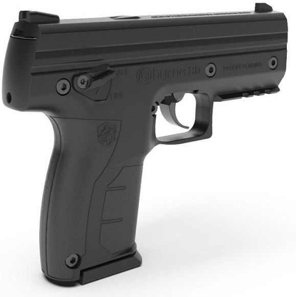 Byrna Pistolet Na Kule Gumowe I Pieprzowe Hd Black-Czarny Kal.68 Co2 8G Zestaw (Bk68300Blk)