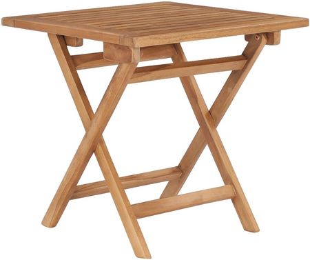 Vidaxl Składany stolik ogrodowy, 45x45x45 cm, lite drewno tekowe 48977