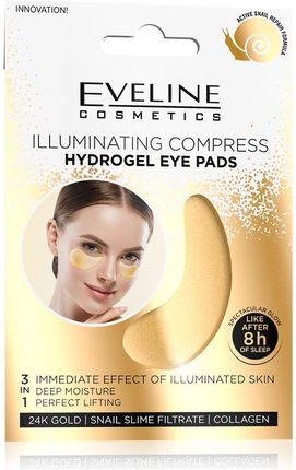 Eveline Cosmetics Hydrożelowe Płatki Pod Oczy W Rozświetlający Kompres