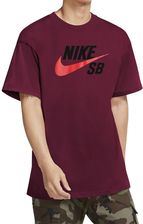 Nike SB TEE Logo CV7539 638 - Koszulki do biegania