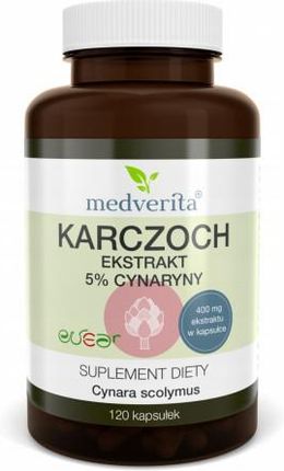 Medverita KARCZOCH ekstrakt 5% z cynaryny 120 kaps