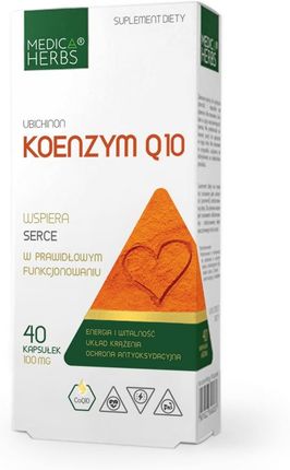 Medica Herbs Koenzym Q10 100Mg 40 Kap