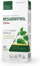 Zdjęcie Medica Herbs Resweratrol Forte 500mg 40kaps. - Żmigród