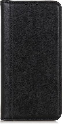 Erbord Etui Wallet do Samsung Galaxy A32 Litchi Leather Black Czarny