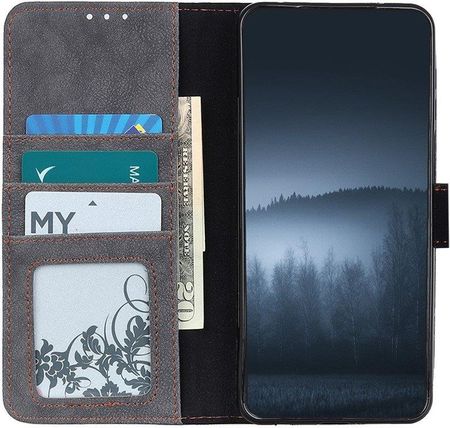 Erbord Etui Wallet do Xiaomi POCO M3 KHAZNEH Black Czarny
