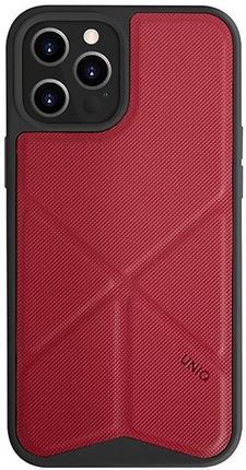 Uniq etui Transforma Apple iPhone 12/12 Pro czerwony/coral red