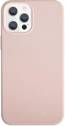 Uniq etui Lino Hue Apple iPhone 12 Pro Max różowy/blush pink Antimicrobial