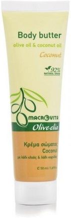 Macrovita Olive-Elia Coconut Masło Do Ciała Z Bio-Składnikami 50Ml
