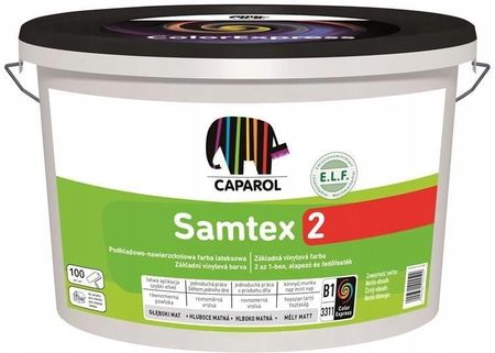 Caparol Samtex 2 Farba Lateksowa Mat 10L Biała