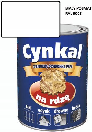 Malexim Farba Uniwersalna Cynkal 2,5L Biały Półmat 9003