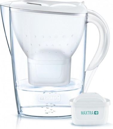 Dzbanek filtrujący BRITA Marella 2,4L biały + 2 filtry MAXTRA+ Pure Performance