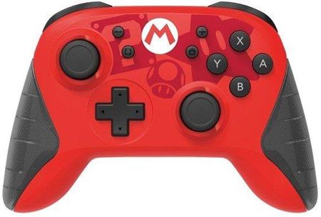 Hori Wireless Mario Edition Rechargeable Controller for Nintendo Switch NSW-104U