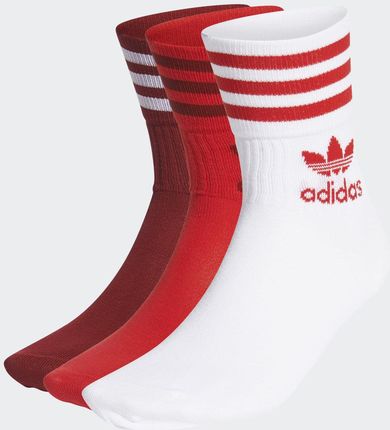Adidas Mid Cut Crew Socks 3 Pairs Gn3078 - Ceny i opinie Skarpetki i podkolanówki XADI