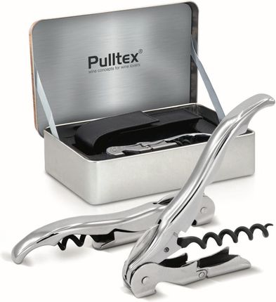 Pulltex Korkociąg Kelnerski Trybuszon Classic Set + Czarne Skórzane Etui