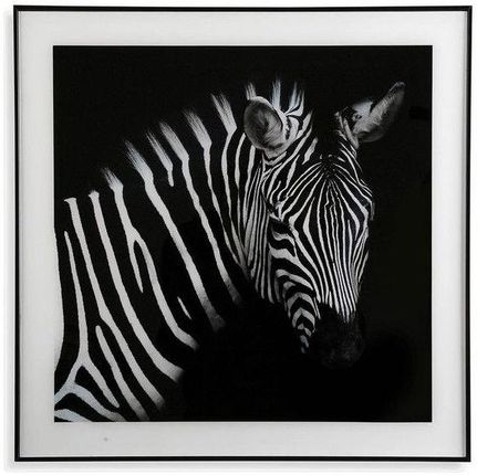 Bigbuy Home Obraz Szkło (2 X 50 Cm) Zebra Obrazy I Plakaty