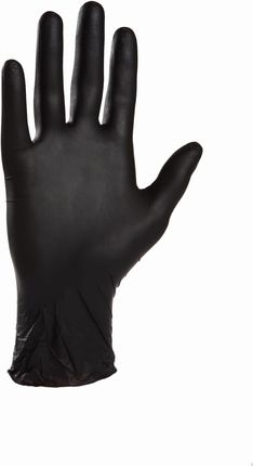 Czarne Rękawiczki Nitrylowe Jednorazowe L 100 Szt
