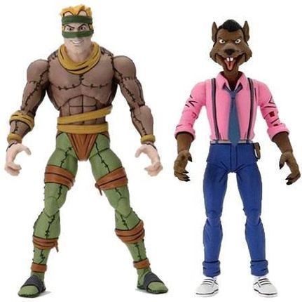 Neca Toys Teenage Mutant Ninja Turtles Action Figure 2-Pack Rat King & Vernon 18 cm