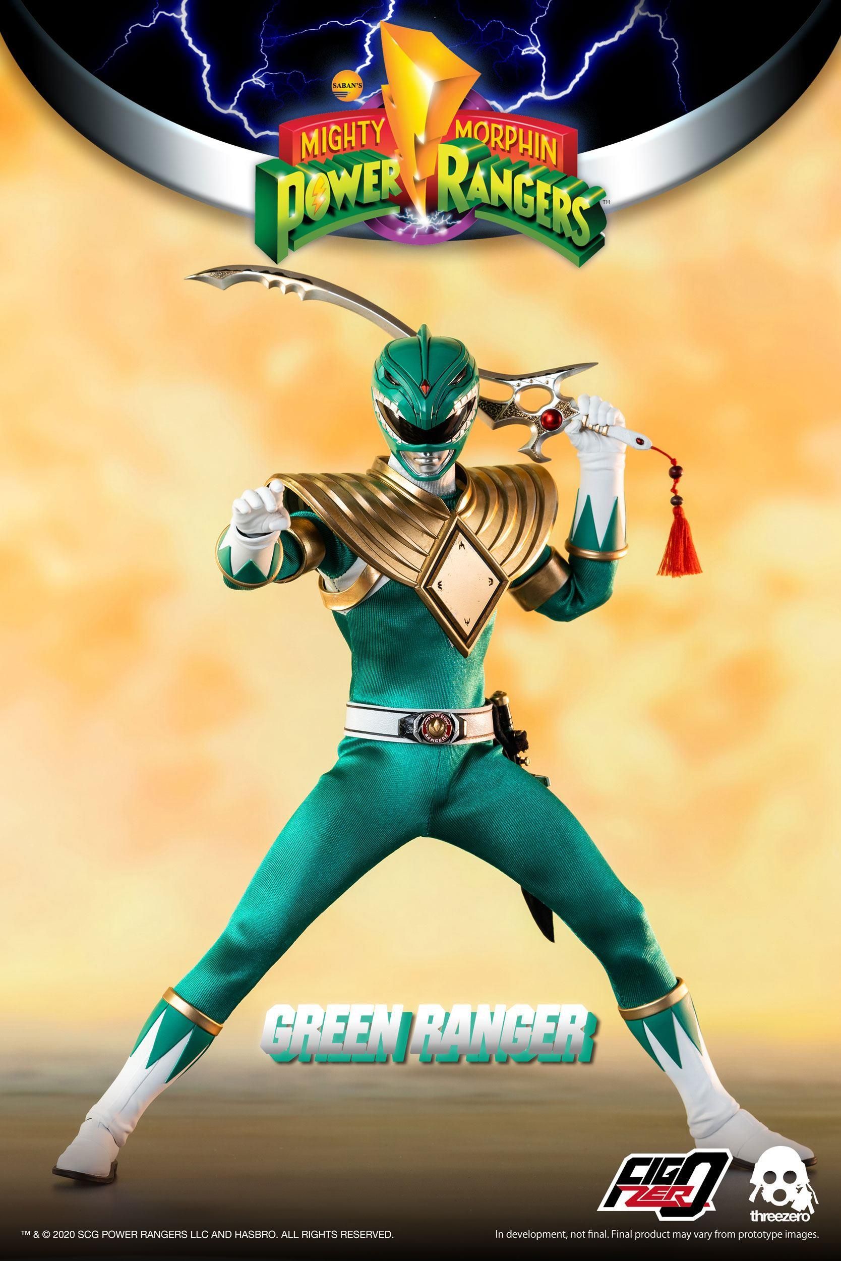 Threezero Mighty Morphin Power Rangers Figzero 1/6 Green Ranger 30